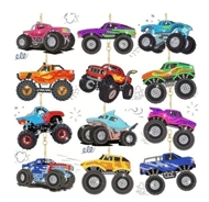 12 seje monster trucks
